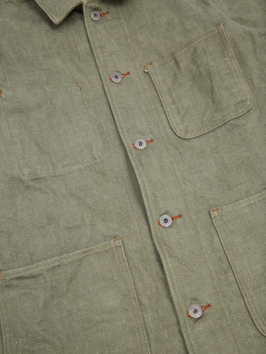 ONI Denim 18oz 03502-OLD18 "Olive Denim" Coverall