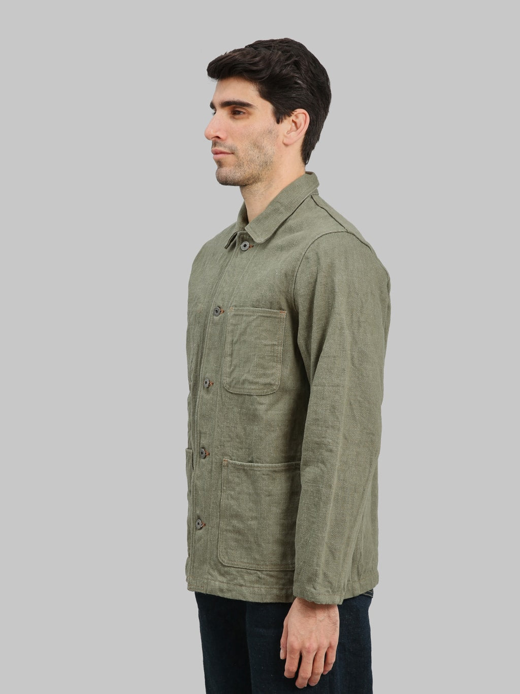ONI Denim 18oz 03502-OLD18 "Olive Denim" Coverall