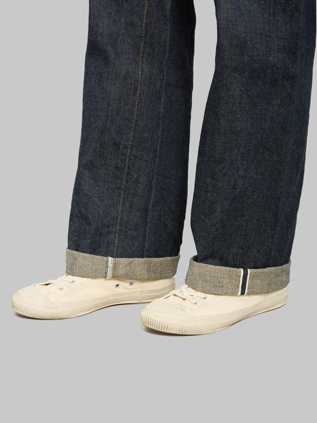 ONI Denim 200-GC15 15oz Greencast Denim Wide Straight Jeans