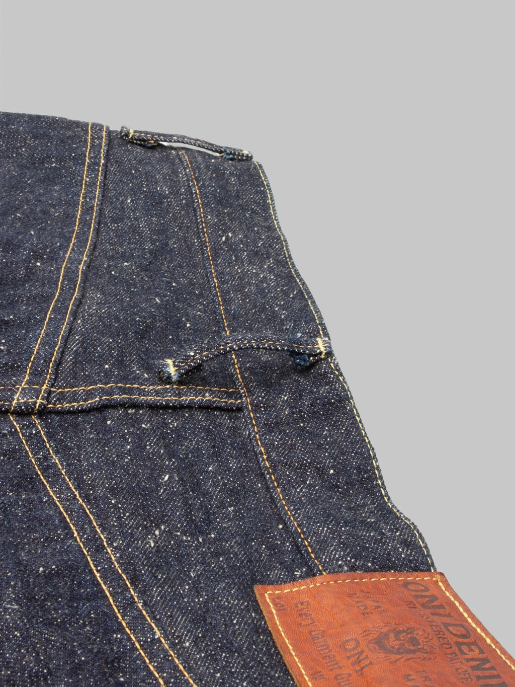 ONI Denim 222 NEP  Super Wide Straight Jeans belt loop