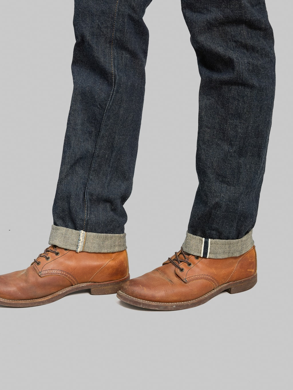 ONI Denim 246-GC15 15oz Greencast Denim Neat Straight Jeans