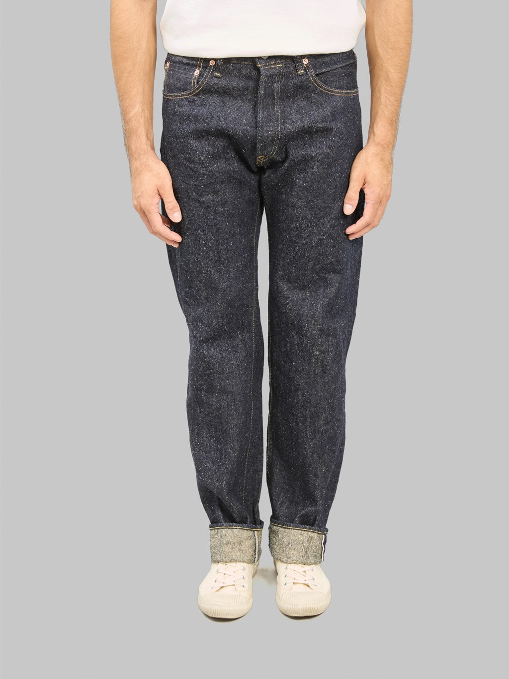 ONI Denim 266 NEP  Relax Straight Jeans front fit