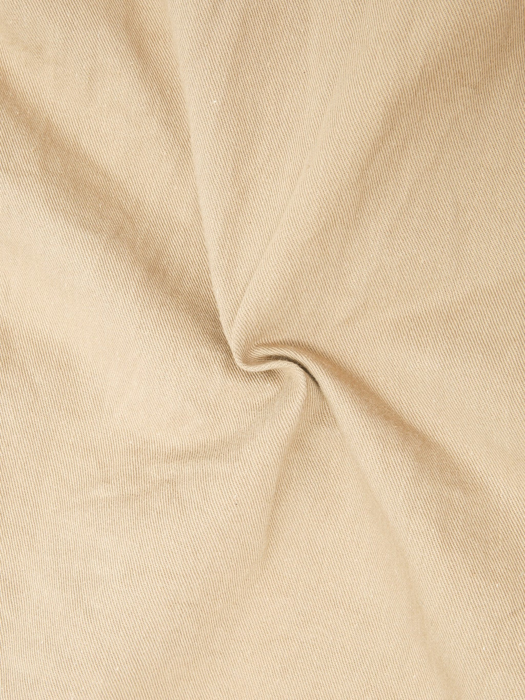 ONI 266SVC KHB 8oz Selvedge Chino Trouser Khaki Beige texture