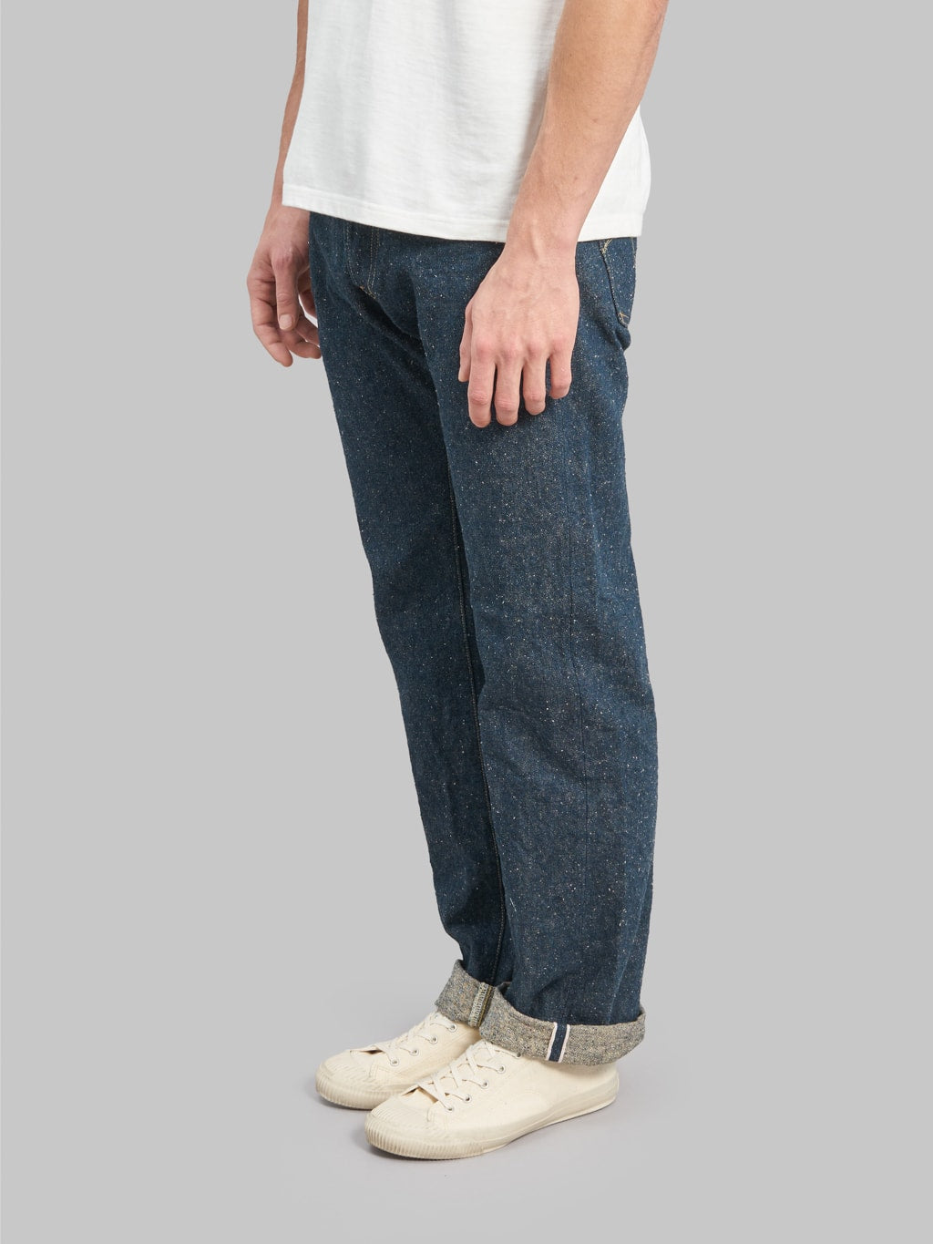 ONI Denim 266-CCD "Crushed Concrete Denim" 14.7oz Relax Straight Jeans