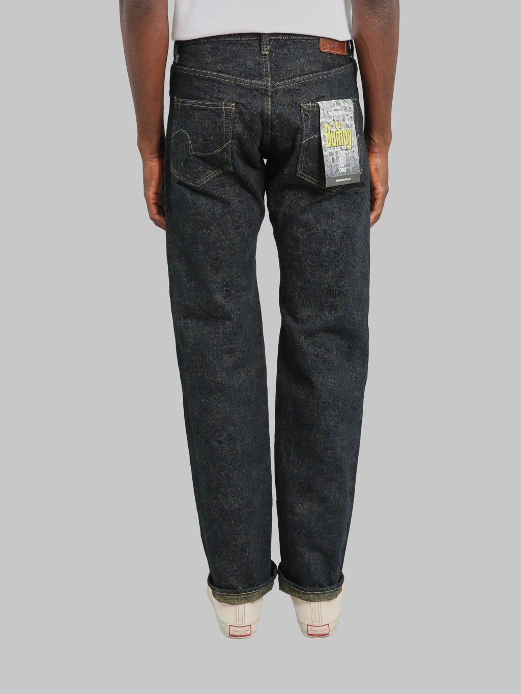 ONI Denim 277 "Bumpy Denim" 17oz Just Right Straight Jeans Kusaki
