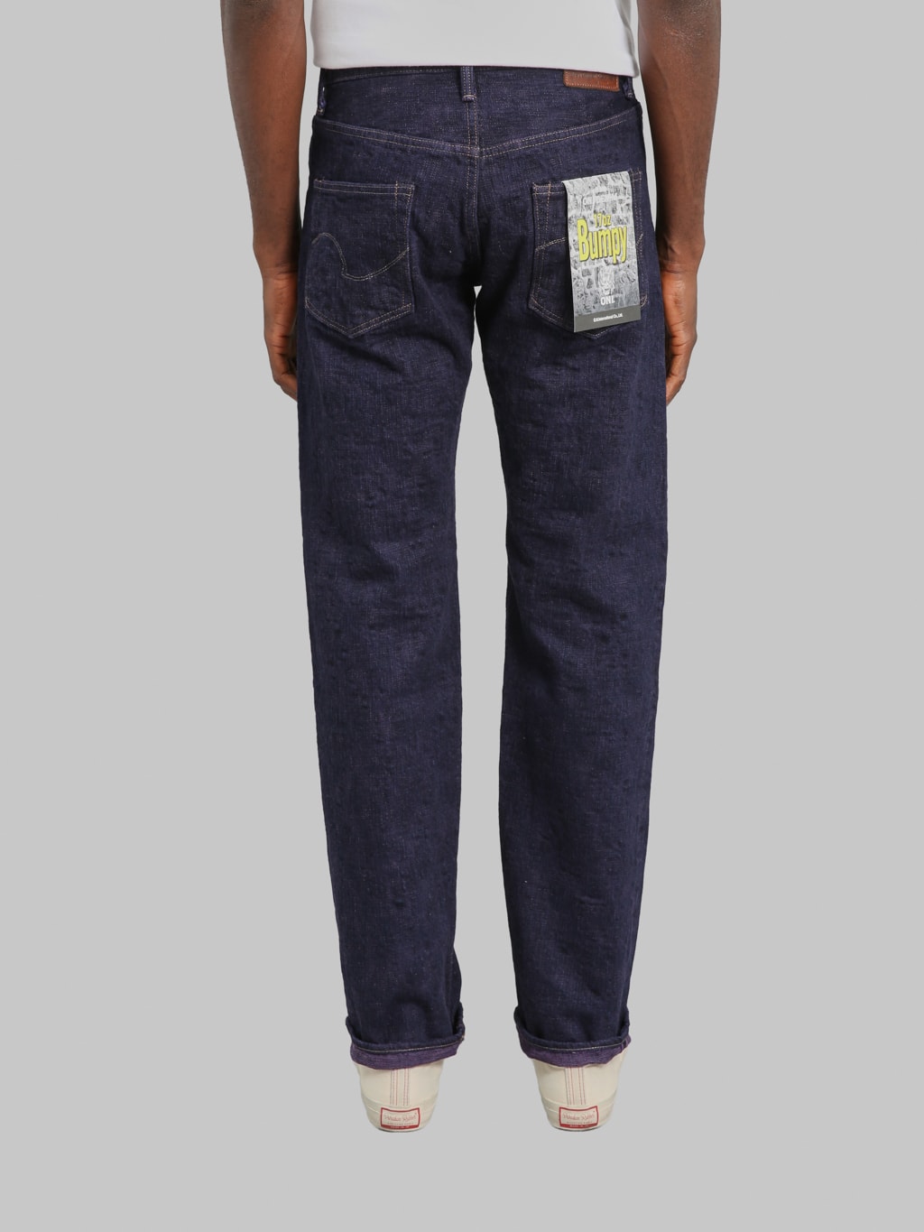 ONI Denim 277 "Bumpy Denim" 17oz Just Right Straight Jeans Murasaki