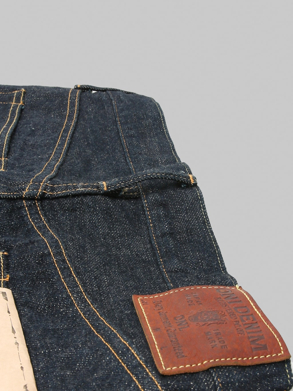 ONI Denim 622-GC15 15oz Greencast Denim Relax Tapered Jeans