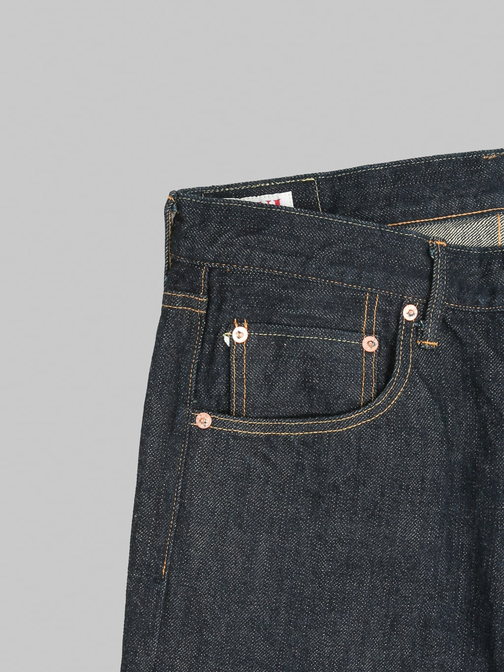 ONI Denim 622-GC15 15oz Greencast Denim Relax Tapered Jeans