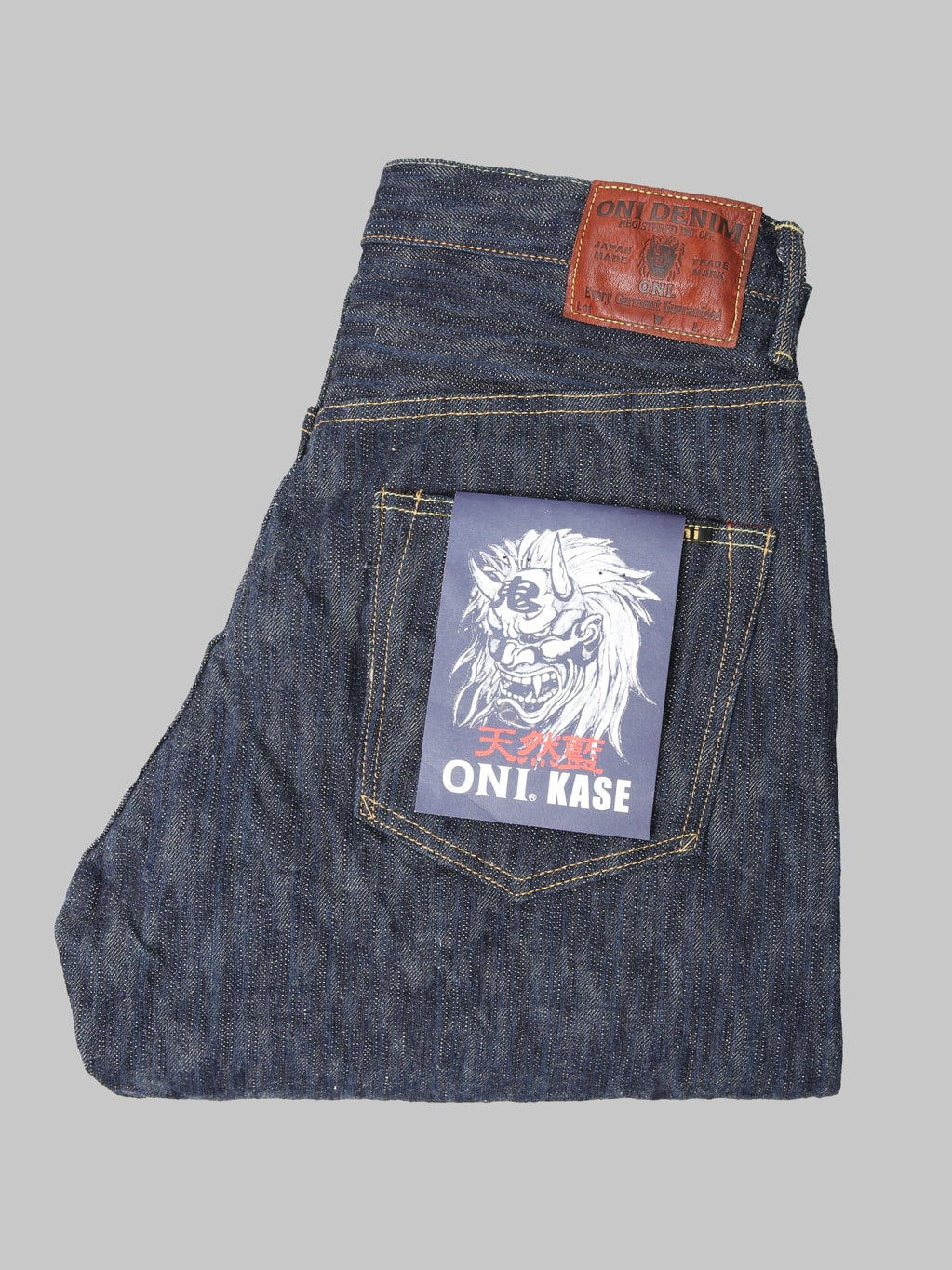 ONI Denim 822 Kase Natural Indigo Super Wide Tapered Jeans