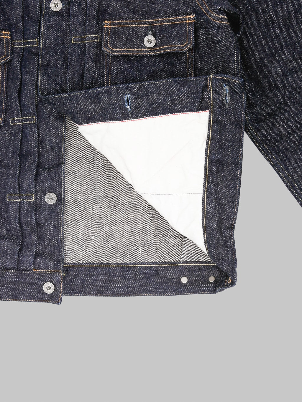 ONI Denim 02516P-DIZR "Dark Indigo Secret Denim" 20oz Type II Jacket