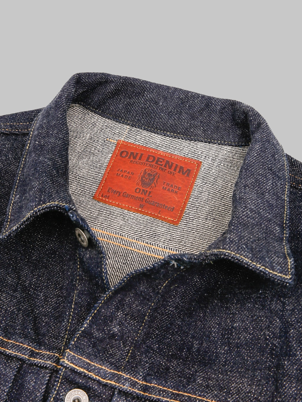 ONI Denim 02516P-DIZR "Dark Indigo Secret Denim" 20oz Type II Jacket