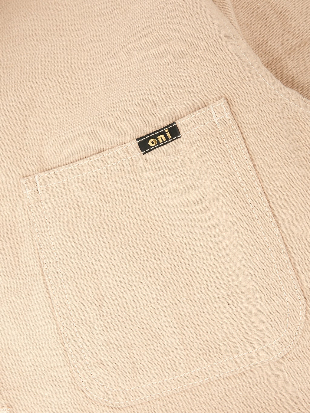 ONI Denim 03500-8CBE 8oz Chambray Beige Coverall
