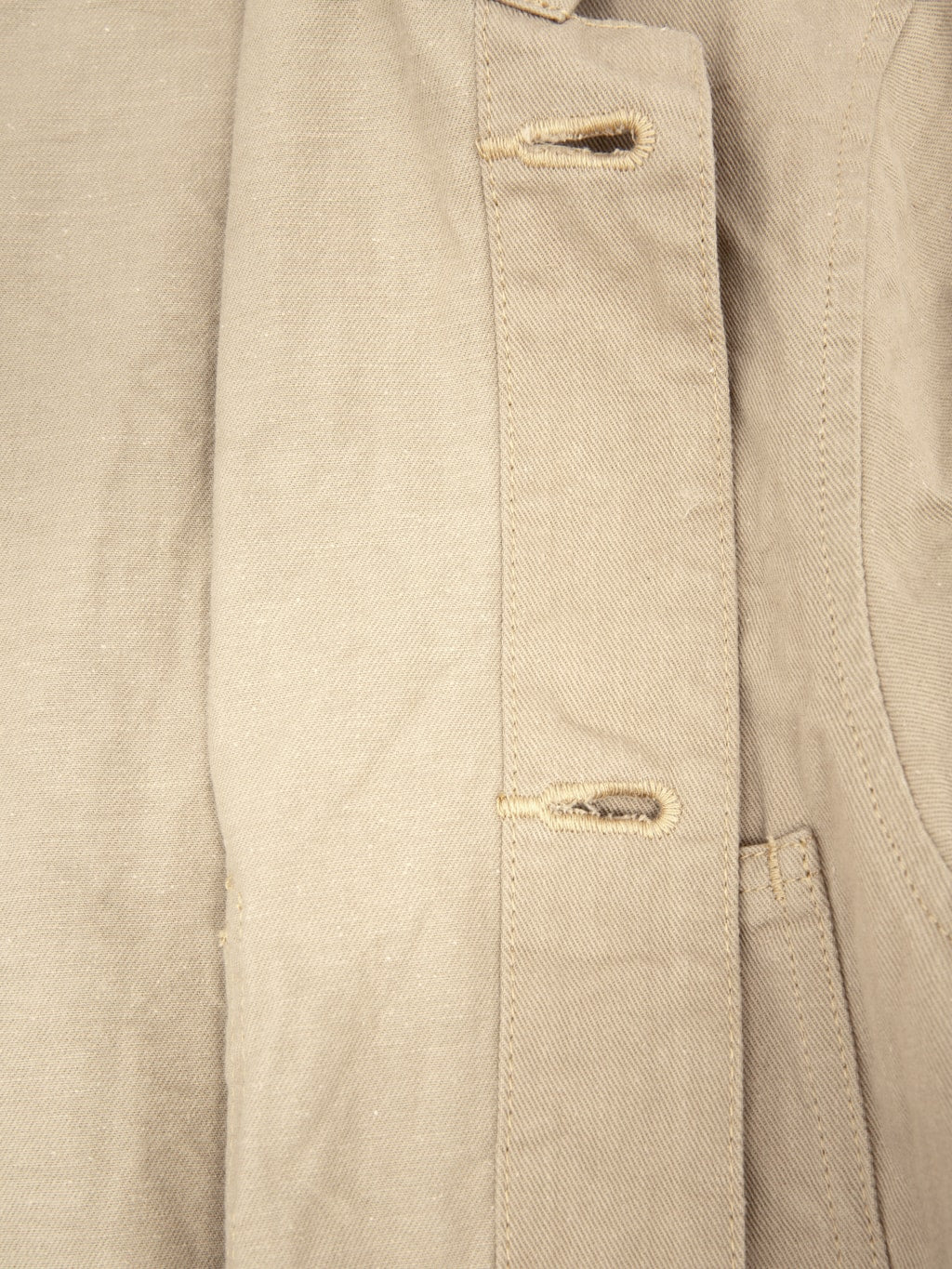 ONI Denim 03500-CHKB Khaki Beige Chino Cloth Coverall