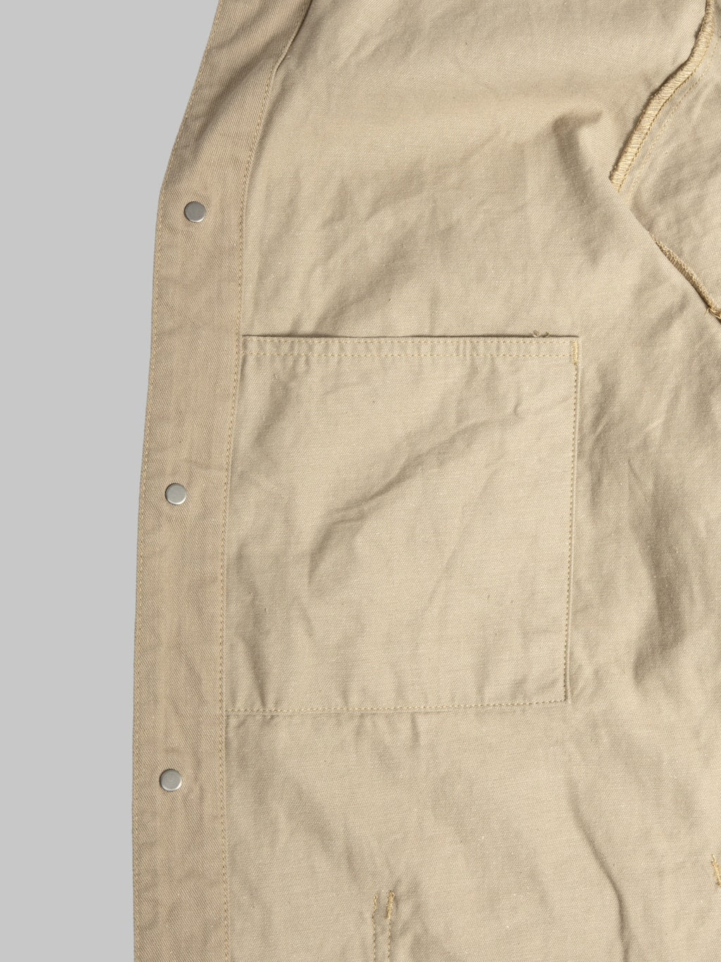 ONI Denim 03500-CHKB Khaki Beige Chino Cloth Coverall