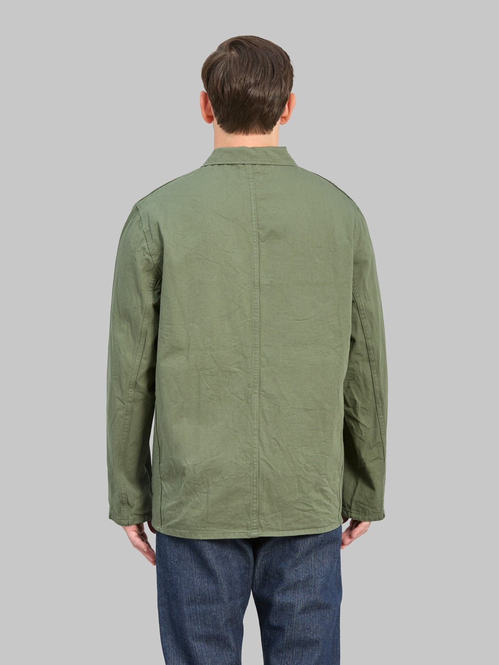 ONI Denim 03500-CHOL Olive Chino Cloth Coverall