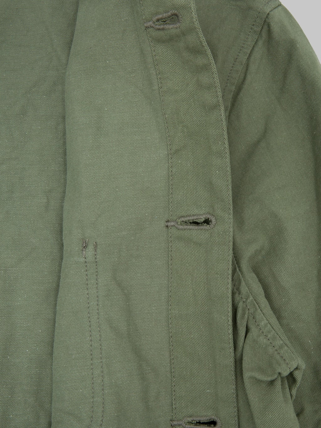 ONI Denim 03500-CHOL Olive Chino Cloth Coverall