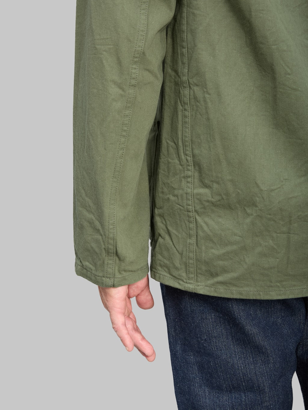 ONI Denim 03500-CHOL Olive Chino Cloth Coverall