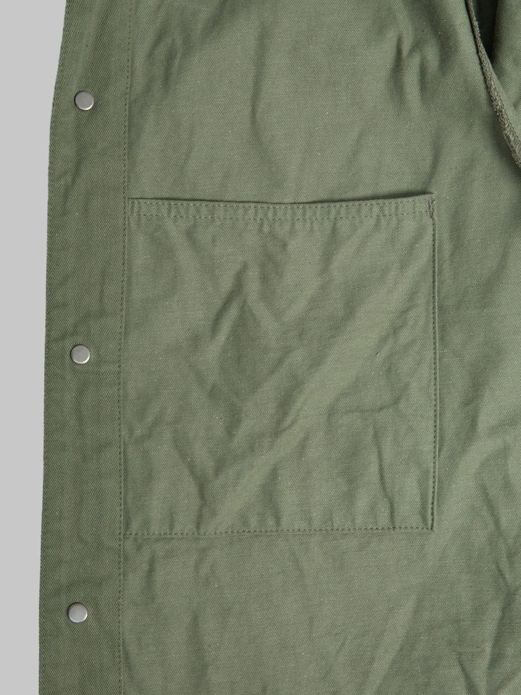 ONI Denim 03500-CHOL Olive Chino Cloth Coverall