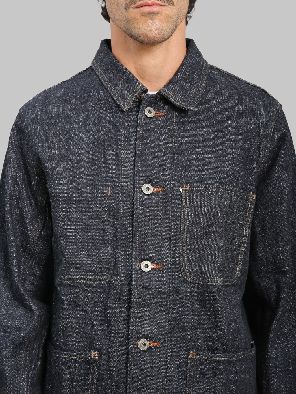 ONI Denim 03502-LS13.5 13.5oz Long Slub Denim Coverall