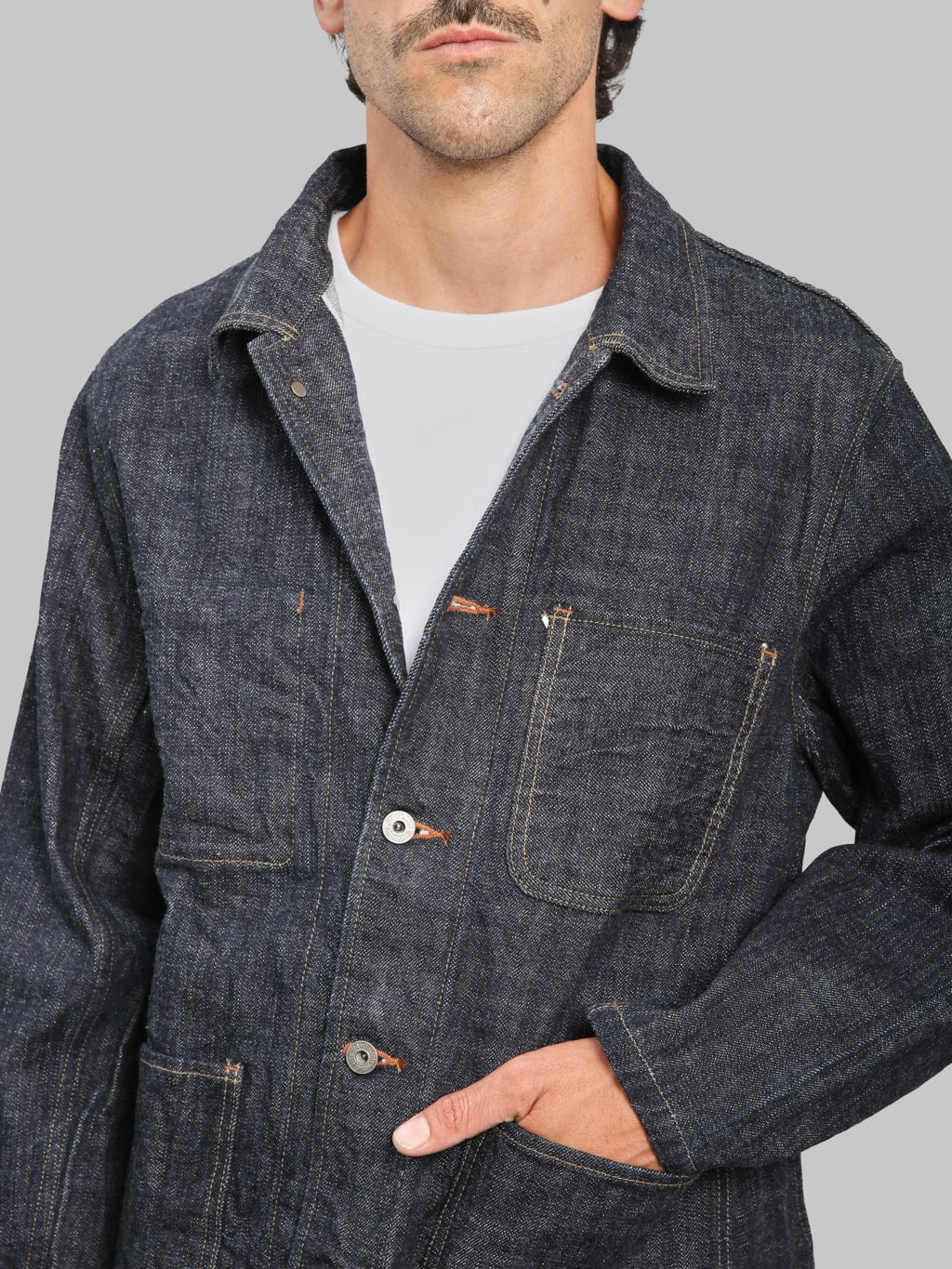 ONI Denim 03502-LS13.5 13.5oz Long Slub Denim Coverall