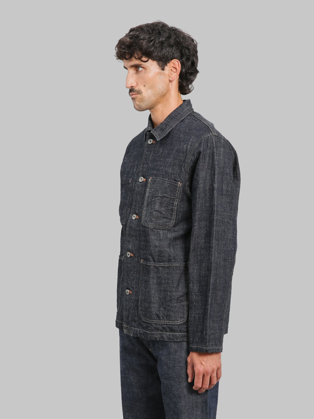 ONI Denim 03502-LS13.5 13.5oz Long Slub Denim Coverall