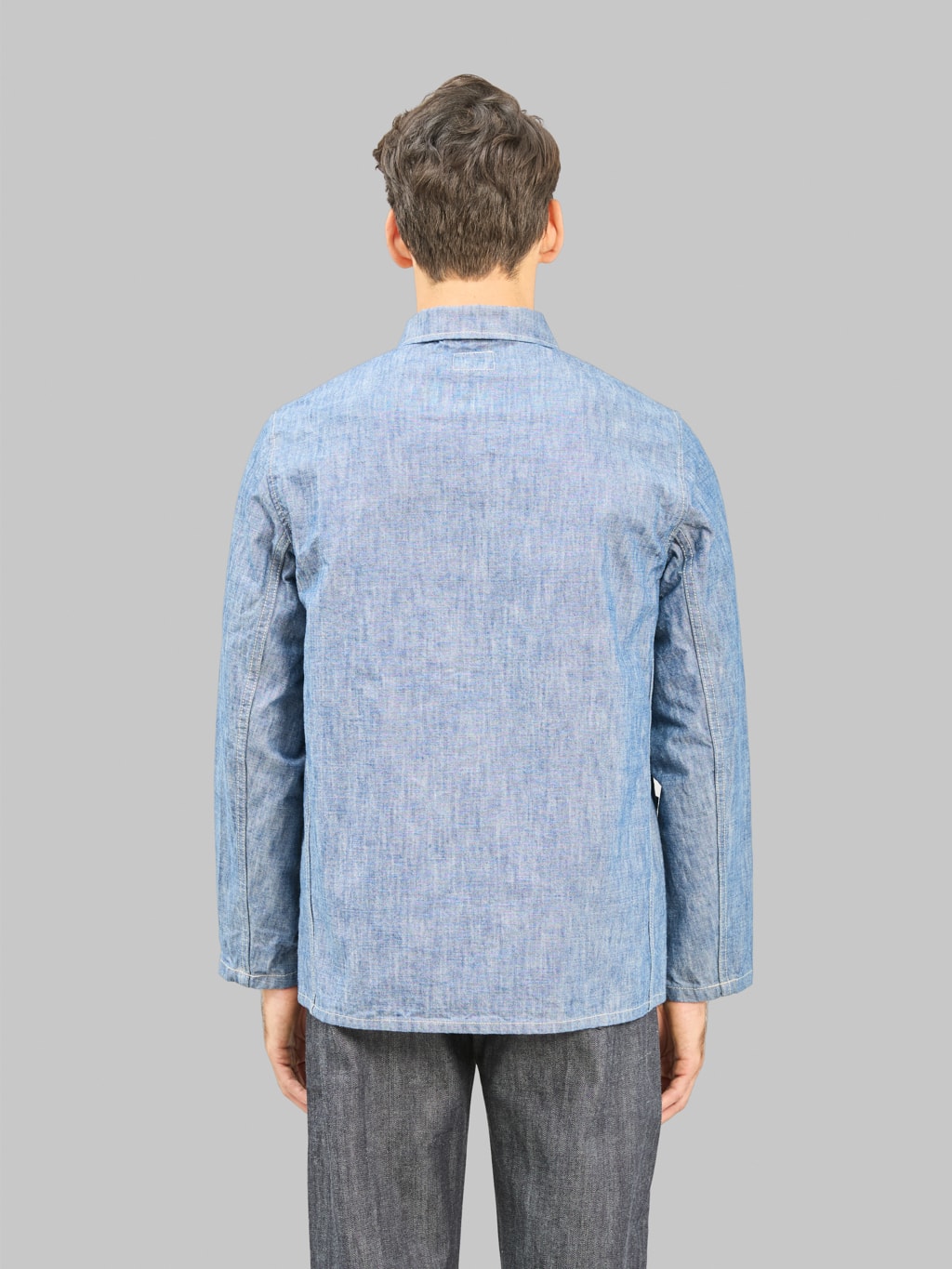 ONI Denim 03501 SHVCH 13oz Super Heavy Chambray  Coverall back fit