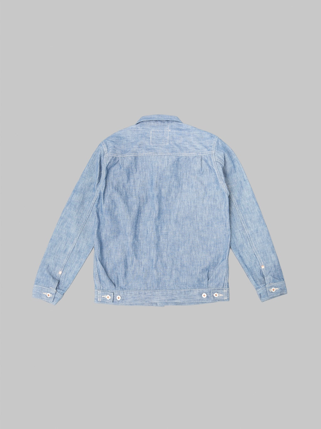 ONI Denim 02516P 13oz Super Heavy Chambray Type 2 Jacket back