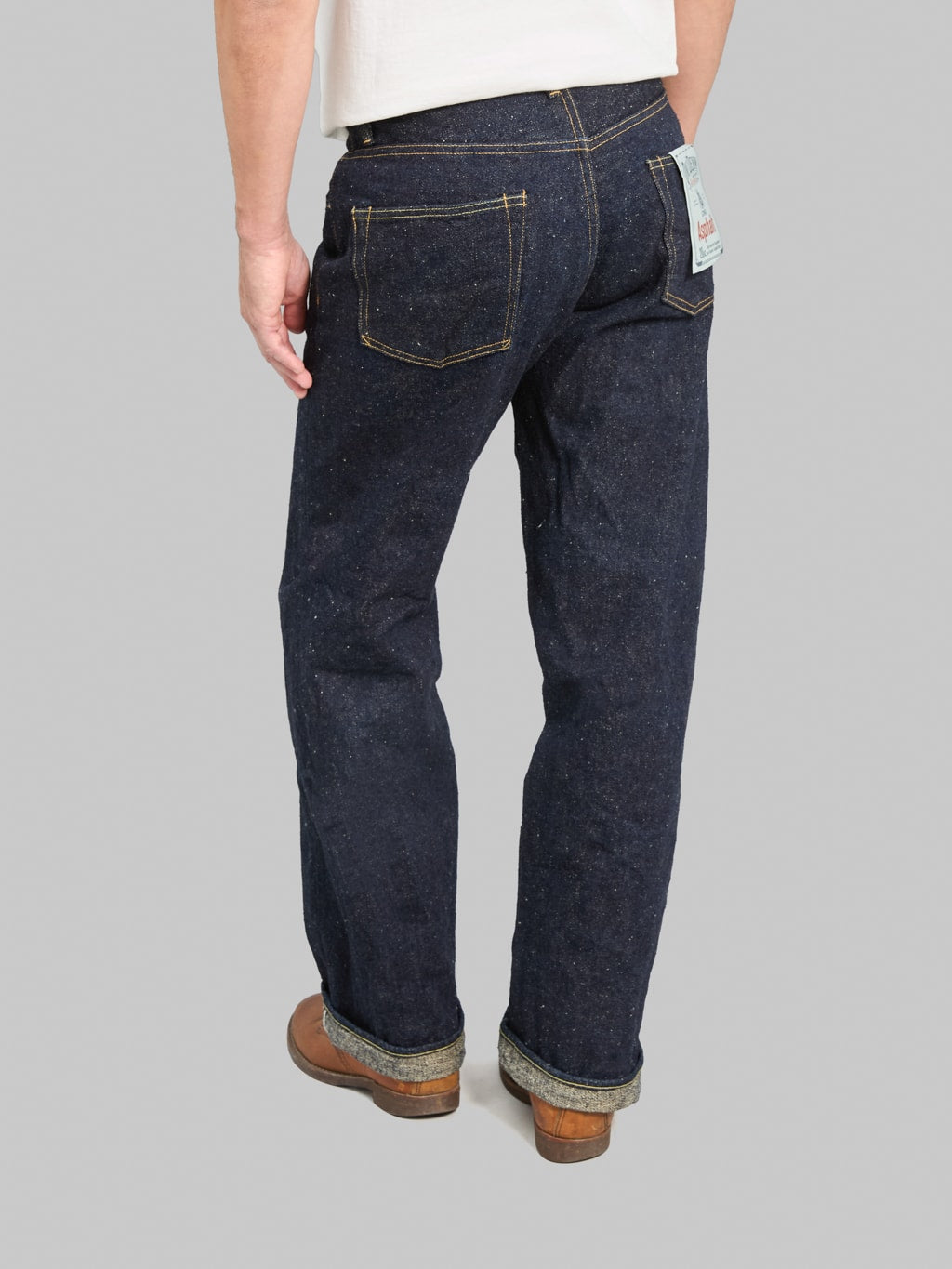 ONI Denim 222 "Asphalt" 20oz Super Wide Straight Jeans