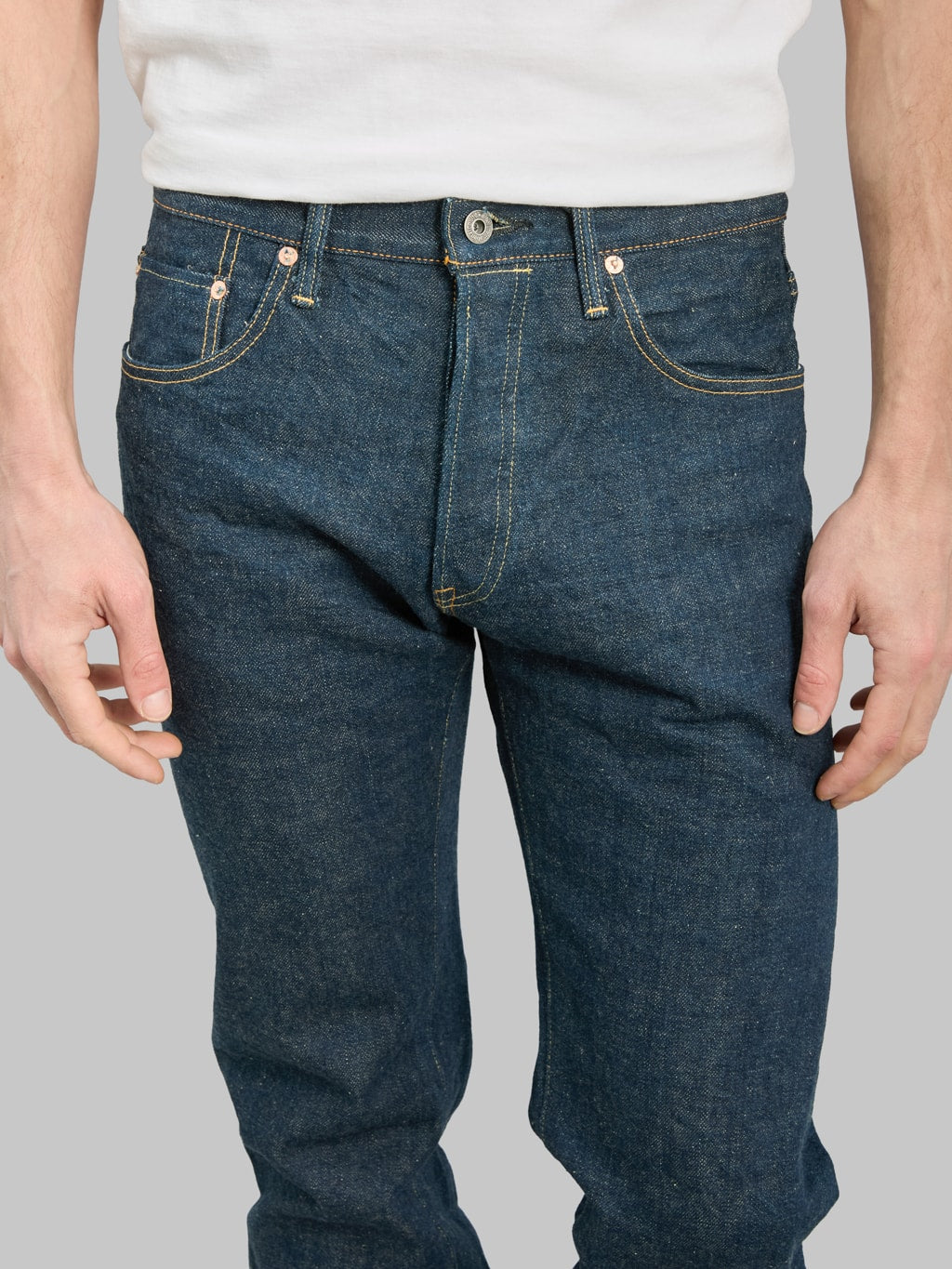 ONI Denim 270 Ishikawadai 15oz Regular Straight Jeans inseam
