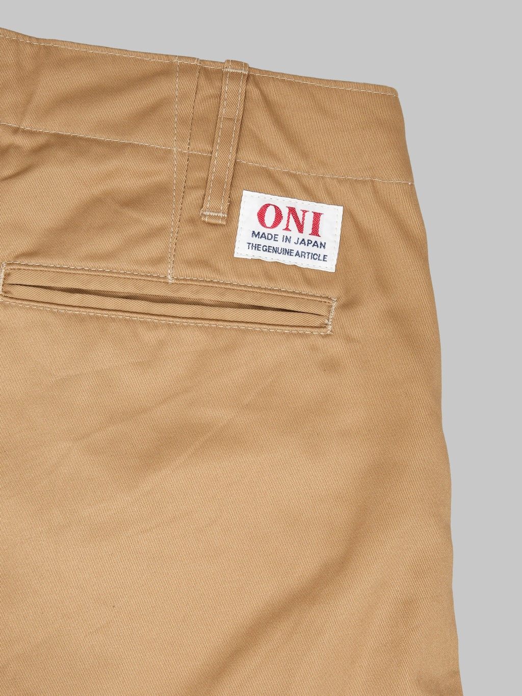 ONI Denim 747-WP-KHB Weapon Trouser Khaki Beige