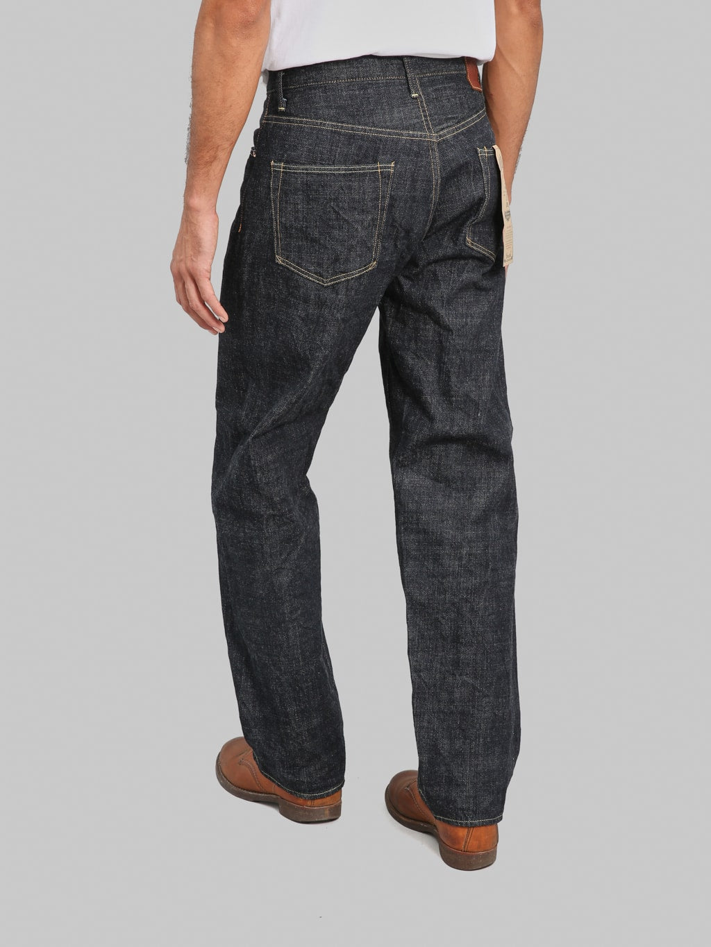 ONI Denim 822-LS13.5 13.5oz Long Slub Denim Super Wide Tapered Jeans