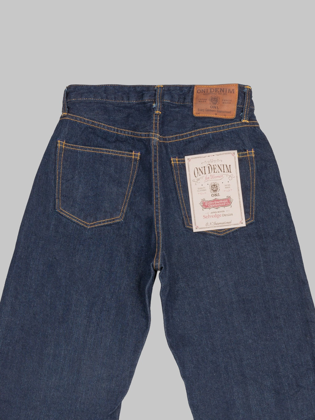 ONI Denim L720-12B "Ladies" 12oz Wide Straight Jeans
