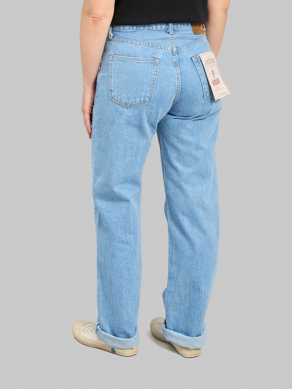 ONI Denim L720-12B "Ladies Biostone Wash" 12oz Wide Straight Jeans