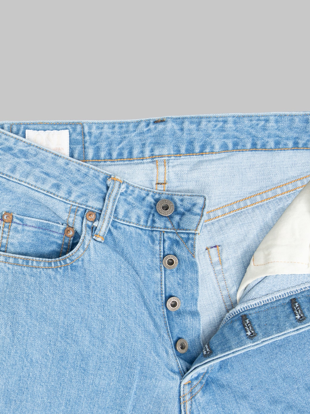 ONI Denim L720-12B "Ladies Biostone Wash" 12oz Wide Straight Jeans
