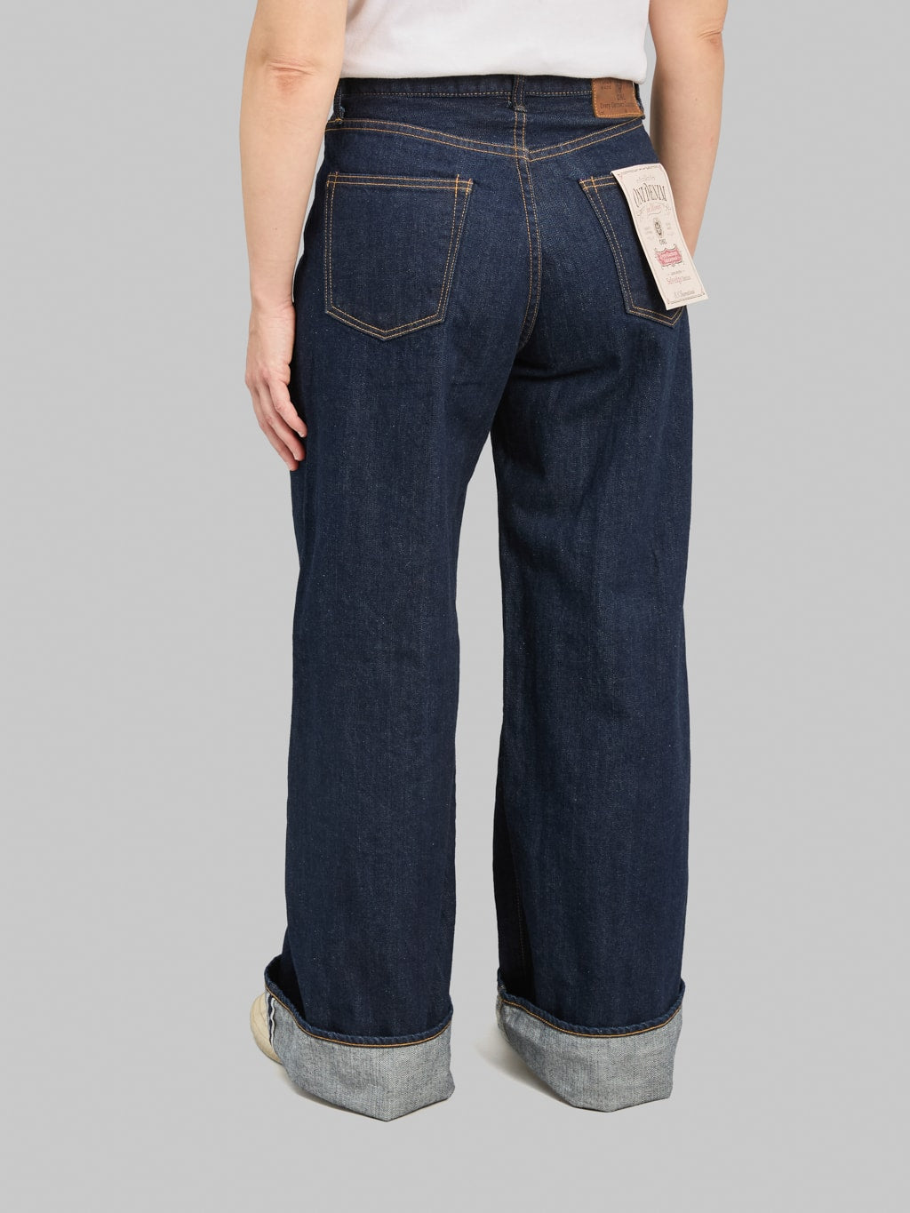 ONI Denim L722-12B "Ladies" 12oz Super Wide Straight Jeans