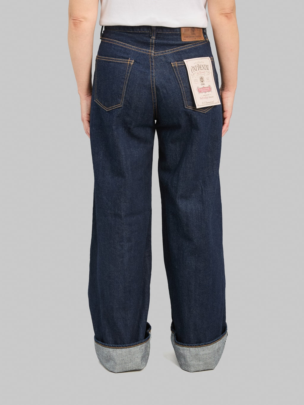 ONI Denim L722-12B "Ladies" 12oz Super Wide Straight Jeans
