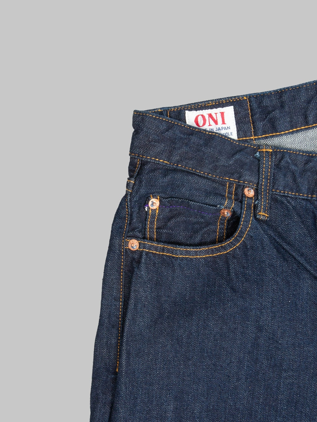 ONI Denim L722-12B "Ladies" 12oz Super Wide Straight Jeans
