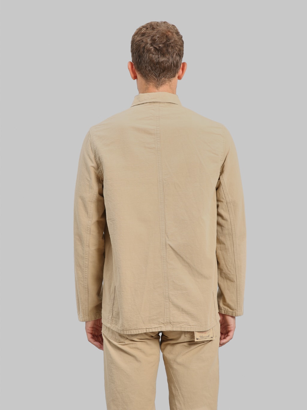 ONI Denim 03500-8BE "Beta Chambray Beige" 8oz Coverall