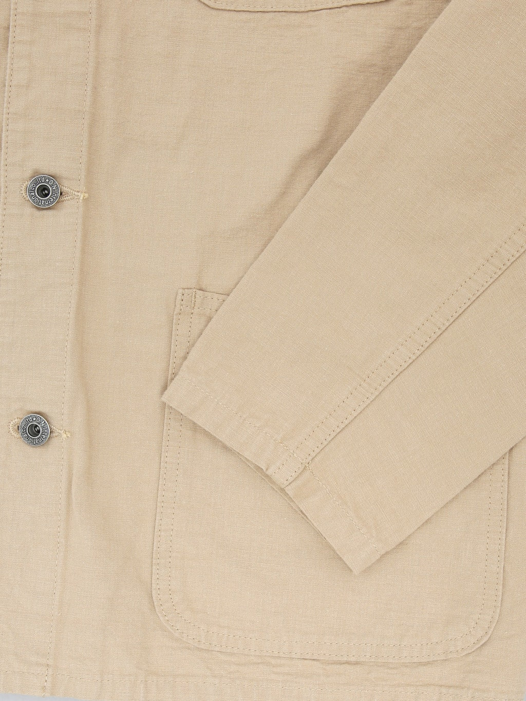 ONI Denim 03500-8BE "Beta Chambray Beige" 8oz Coverall