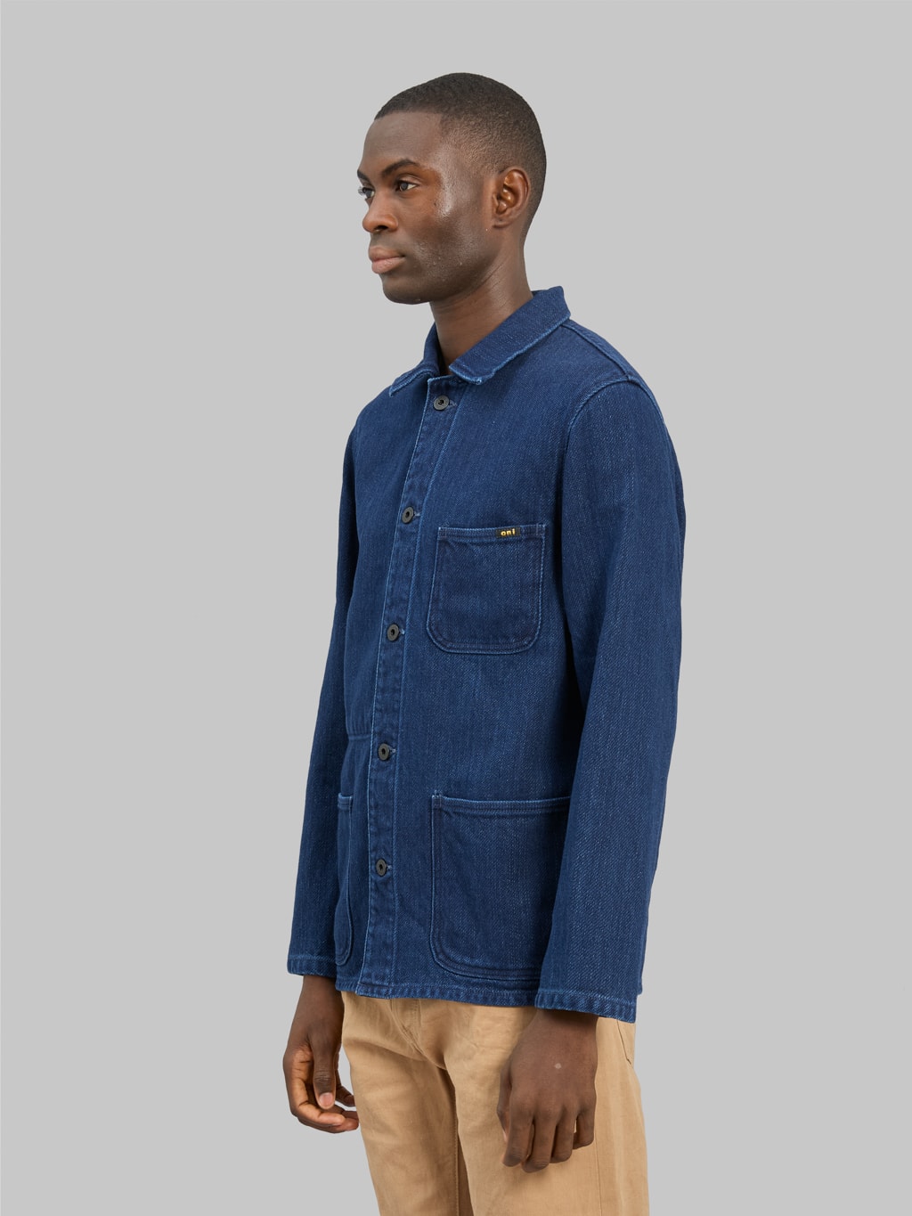 ONI Denim 03501-3x3IDT Indigo Twill Bio Wash Coverall