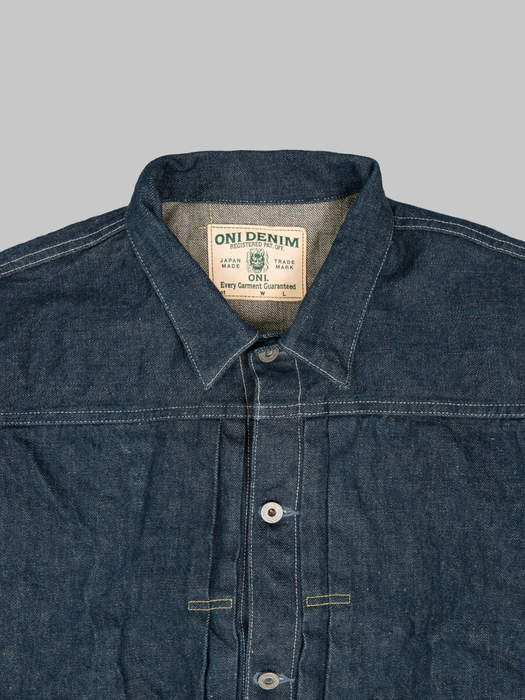 ONI Denim 03517 "Ishikawadai" 15oz Old Design Jacket