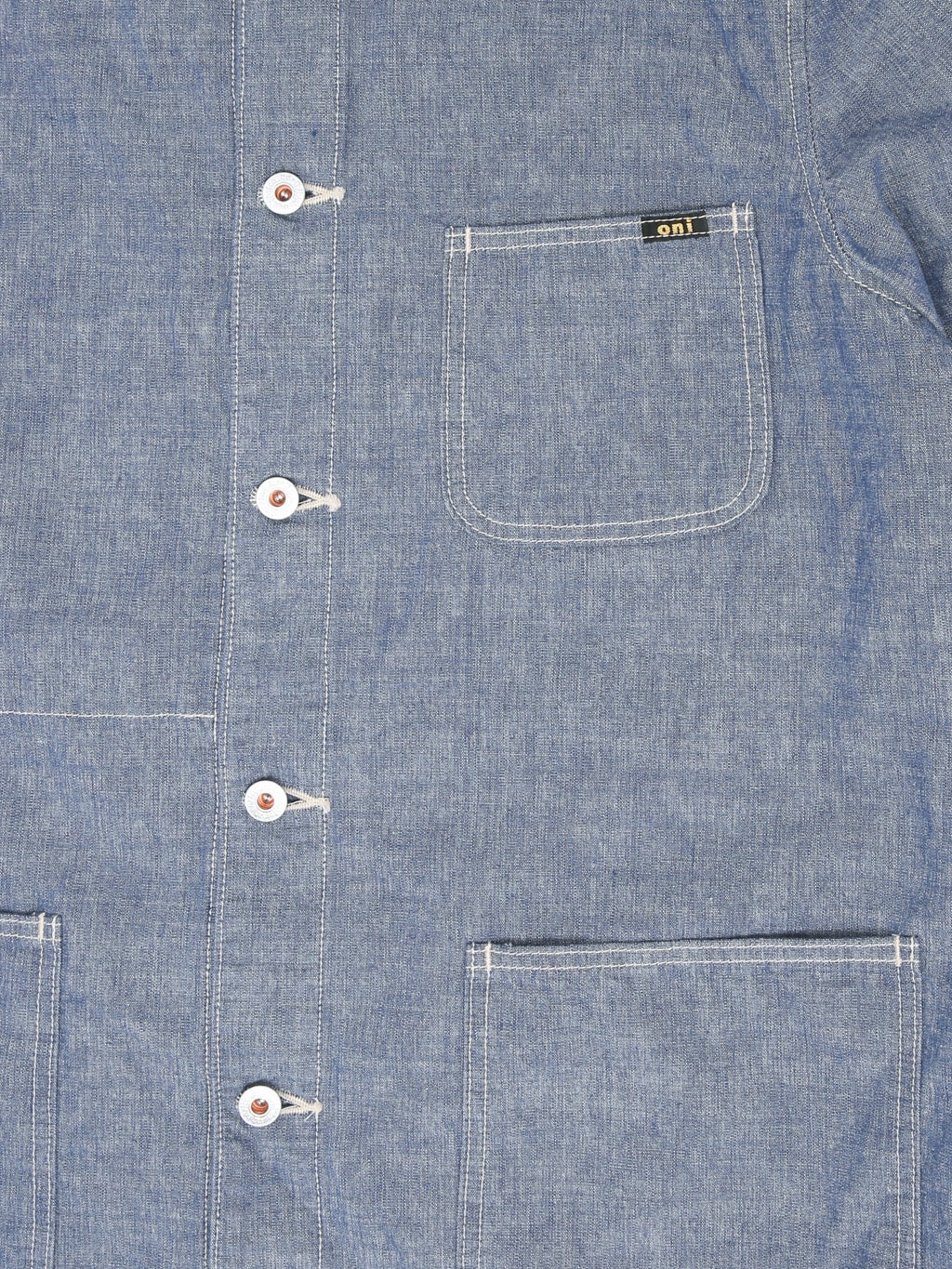 ONI Denim 03500-HCSV "Selvedge Chambray" 8oz Coverall