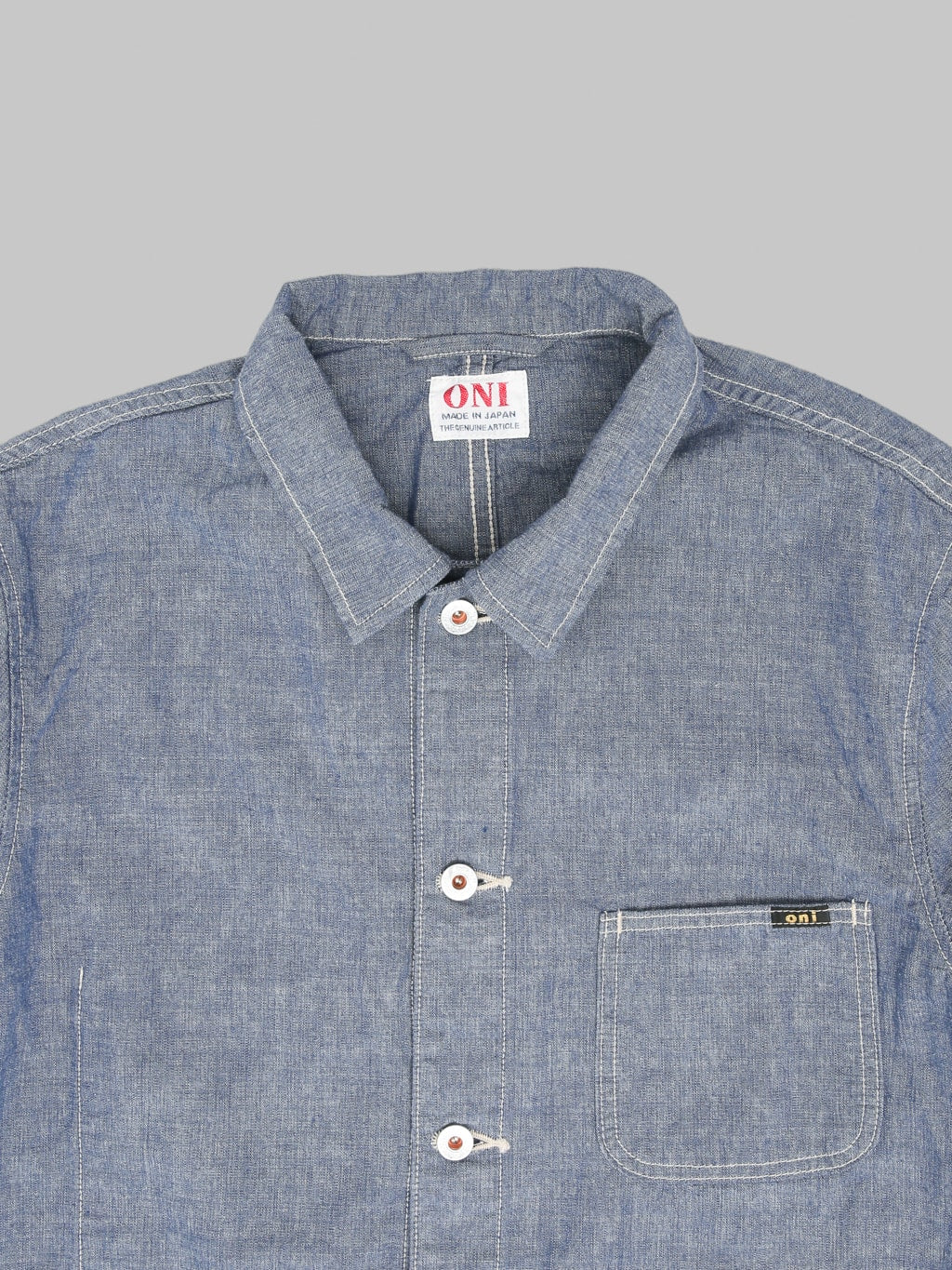 ONI Denim 03500-HCSV "Selvedge Chambray" 8oz Coverall