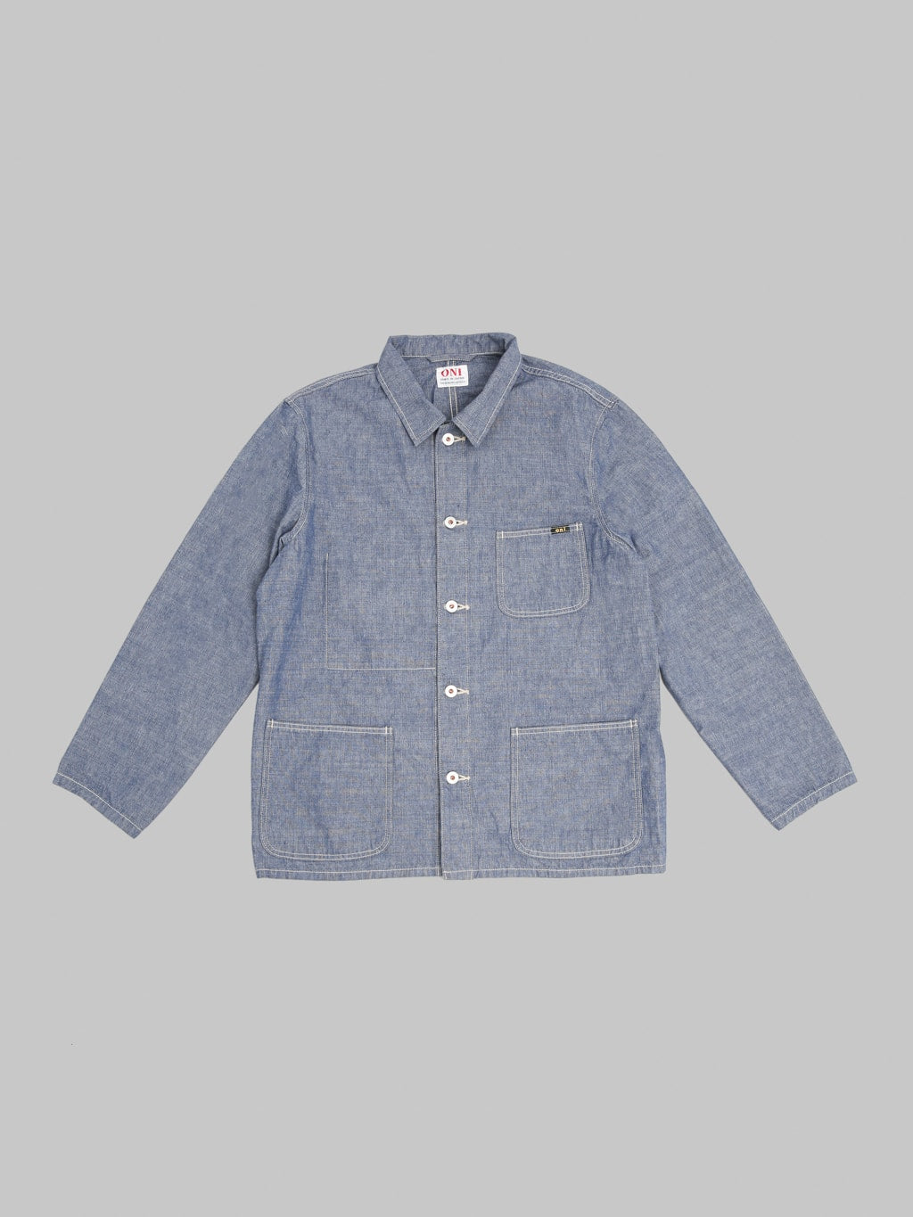 ONI Denim 03500-HCSV "Selvedge Chambray" 8oz Coverall