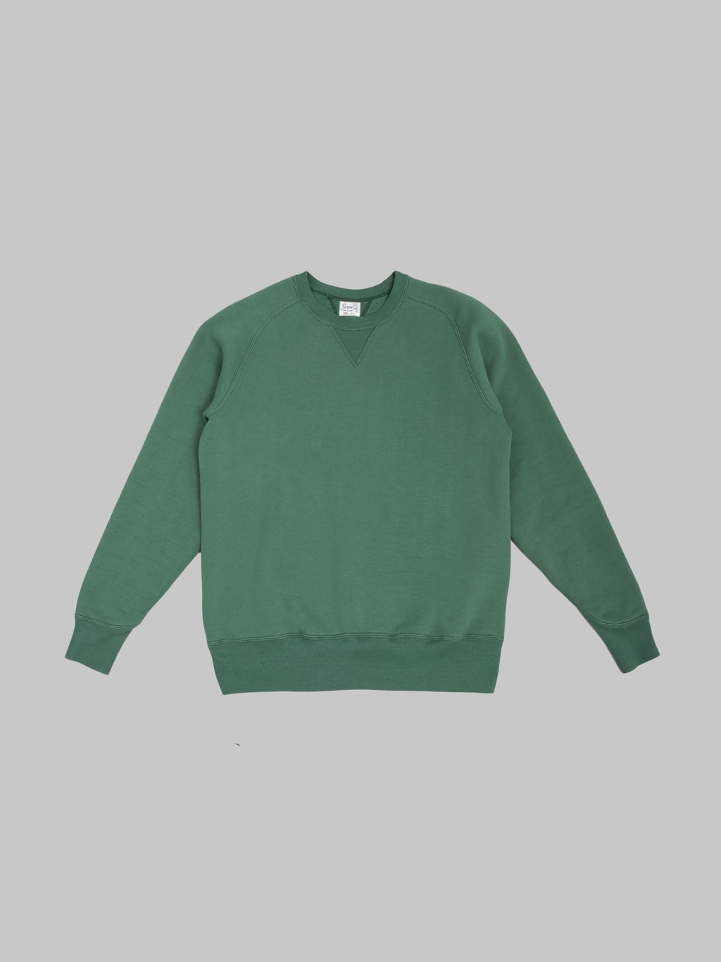 Pherrow's 25W-PVSF Raglan Sweatshirt Green - Redcast Heritage Co.