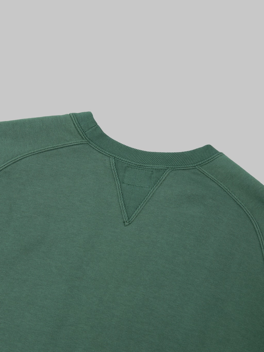 Pherrow's 25W-PVSF Raglan Sweatshirt Green - Redcast Heritage Co.