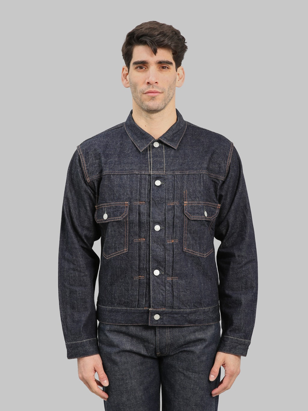 Pherrow's 407J-SW Type II 13.5oz Selvedge Denim Jacket