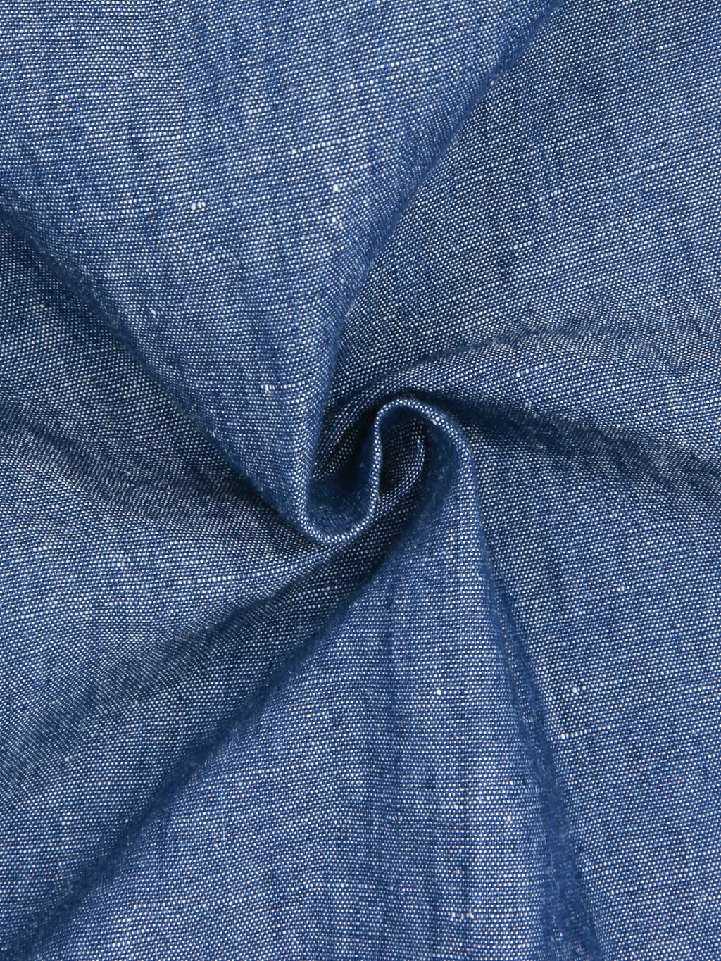 Pherrow's 770WS Chambray Work Shirt Sax Blue