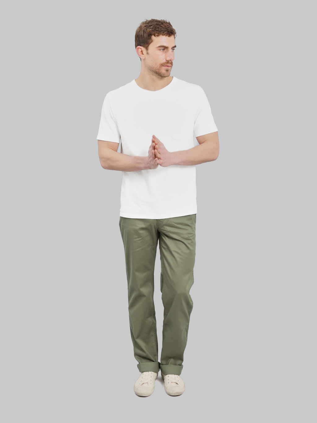 Pherrow's P41M Chino Olive - Redcast Heritage Co.