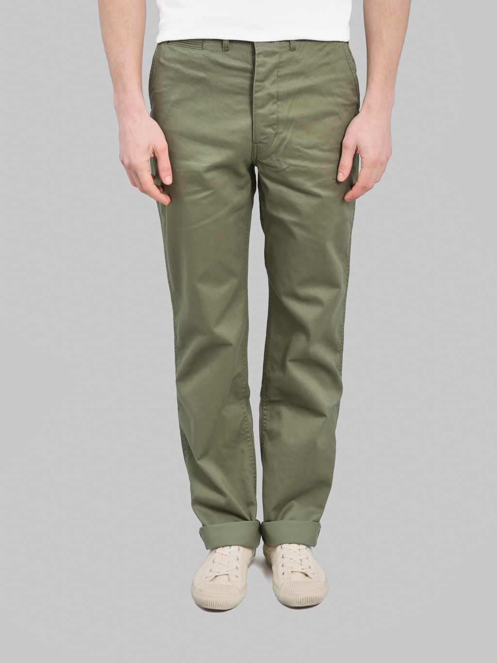 Pherrow's P41M Chino Olive - Redcast Heritage Co.